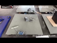 Dobrej jakości stal 1,2mx1,2m Platforma 3tonowa Waga ciężka z płytką przeciw myszy