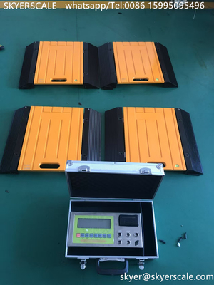 jakość  Wireless Portable Weighing Scale For Trucks 30 Ton Vehicle Weighing Pads fabryka