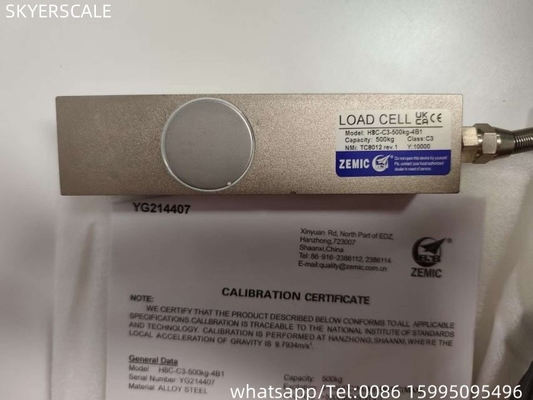 jakość  500kg OIML Load Cells Amplifier Zemic H8C Weighing Sensor For Floor Weighintg Scale fabryka