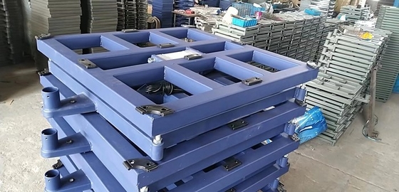 Waga ławkowa 600x700mm, pokryta proszkowo z diodą LED