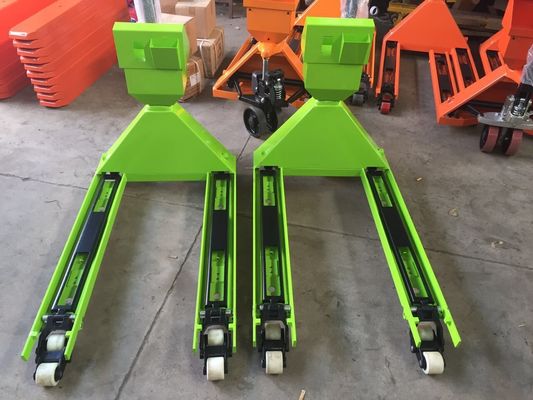 1,5T, 2T, 3T elektroniczna waga paletowa ręczna ze stali węglowej waga samochodowa kolor czerwony