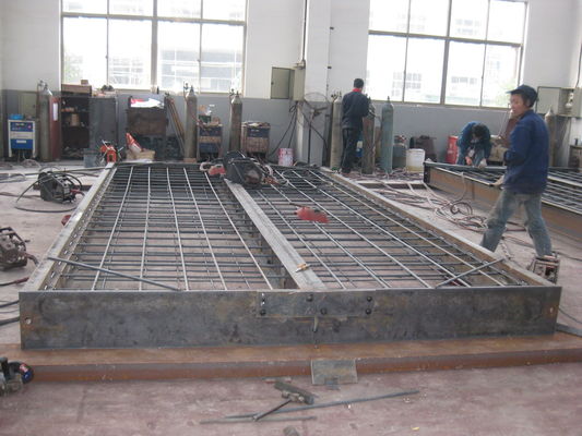 Typ ramy 100 ton 3 × 16 m Waga samochodowa Waga pomostowa