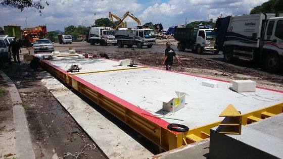 Typ ramy 100 ton 3 × 16 m Waga samochodowa Waga pomostowa