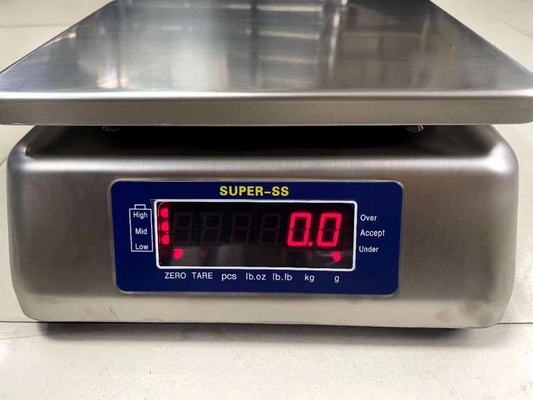 30kg Super ss Elektroniczna cyfrowa wagę wodoodporną IP68 Waga z stali nierdzewnej