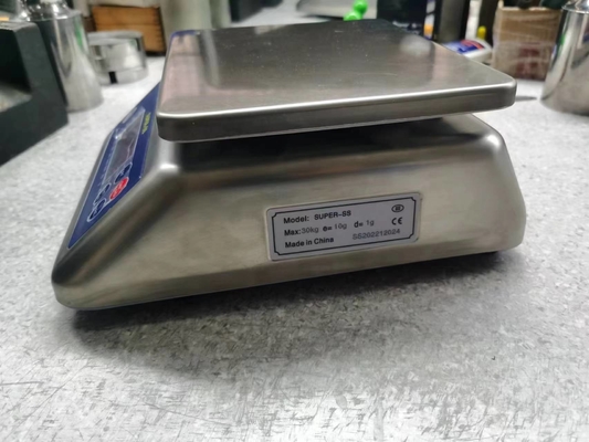 30kg Super ss Elektroniczna cyfrowa wagę wodoodporną IP68 Waga z stali nierdzewnej