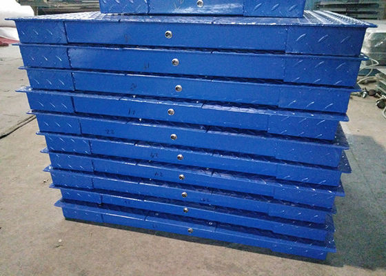 Cyfrowa waga podłogowa 5000 funtów ze stali miękkiej 1,2 x 1,2 m