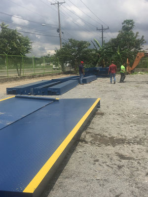 Cyfrowe wagi samochodowe 3 × 20m 100t 120t 150t
