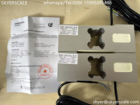 Zemic L6G Single Point Load Cell Sensors Pojemność 500 kg dla skal platformy