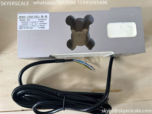 Zemic L6G Single Point Load Cell Sensors Pojemność 500 kg dla skal platformy