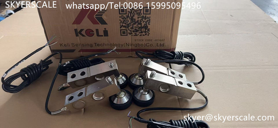 Keli Shear Beam 2 tony Load Cell SQB z stopą dla łusek zwierzęcych na podłodze