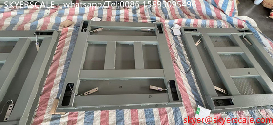 Wysokiej precyzji przemysłu elektronicznej skali platformy skali podłogowej skali 1x1.2m 3t OEM ODM