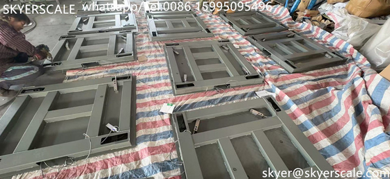 Wysokiej precyzji przemysłu elektronicznej skali platformy skali podłogowej skali 1x1.2m 3t OEM ODM