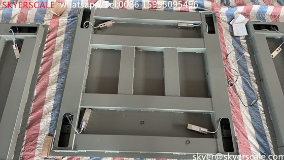 Wysokiej precyzji przemysłu elektronicznej skali platformy skali podłogowej skali 1x1.2m 3t OEM ODM