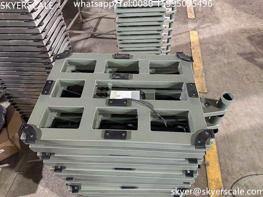 Cyfrowa skala 60x80cm 600kg Elektroniczna skala stalowa węglowa Waga osobista