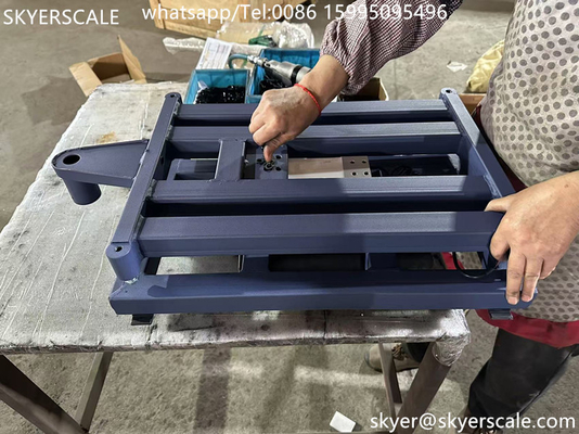 Cyfrowa skala 60x80cm 600kg Elektroniczna skala stalowa węglowa Waga osobista