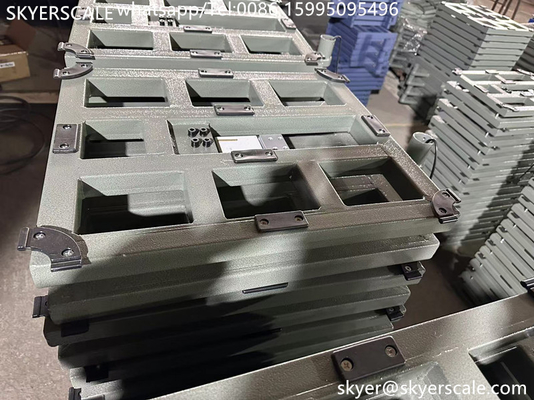 Cyfrowa skala 60x80cm 600kg Elektroniczna skala stalowa węglowa Waga osobista