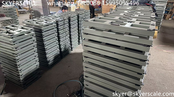 Cyfrowa skala 60x80cm 600kg Elektroniczna skala stalowa węglowa Waga osobista