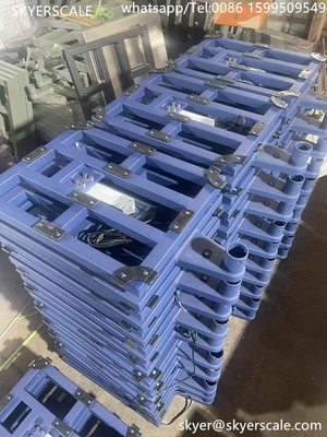 Cyfrowa 40x50cm 100kg Elektroniczna skala stalowa węglowa Waga osobista Waga podłogowa