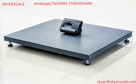 1.2x1.2m 2tonowa platforma drutu maszynowego Industrial Digital Weighing Scale z typem wyświetlacza A12