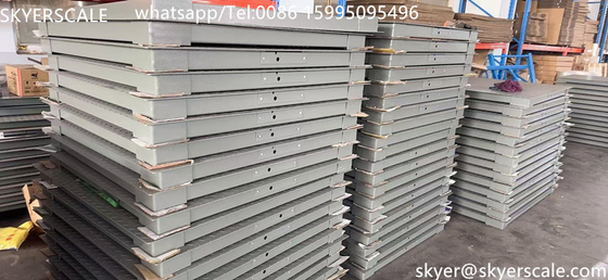 Wskaźnik przemysłowy 2000kg Platformy wskaźniki podłogowe z trwałym stopu stali stopowej wiązki cięcia SQB komórki ładunkowej
