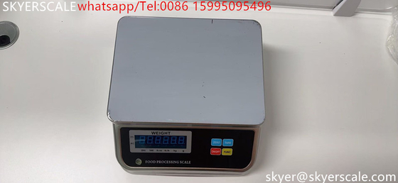 IP68 Seria D6 wodoodporna 30kg cyfrowa waga Żywność morska Rybołówstwo Elektroniczne Żywność Wodoodporne wagi