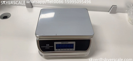 IP68 Seria D6 wodoodporna 30kg cyfrowa waga Żywność morska Rybołówstwo Elektroniczne Żywność Wodoodporne wagi