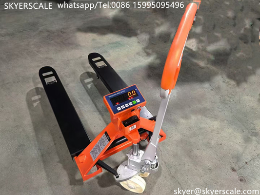 Waga hydrauliczna dla ręcznych palet, wózek widłowy, waga przemysłowa 2000 kg