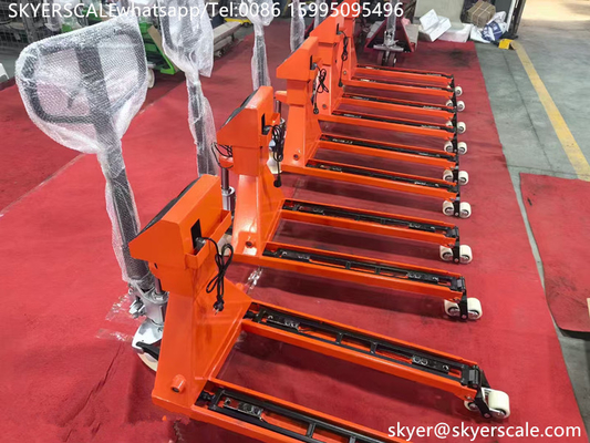 Waga hydrauliczna dla ręcznych palet, wózek widłowy, waga przemysłowa 2000 kg