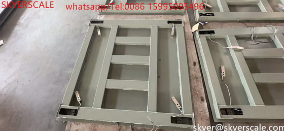 1.5mx1.5m 3tonowa waga przemysłowa cyfrowa platforma elektroniczna waga podłogowa