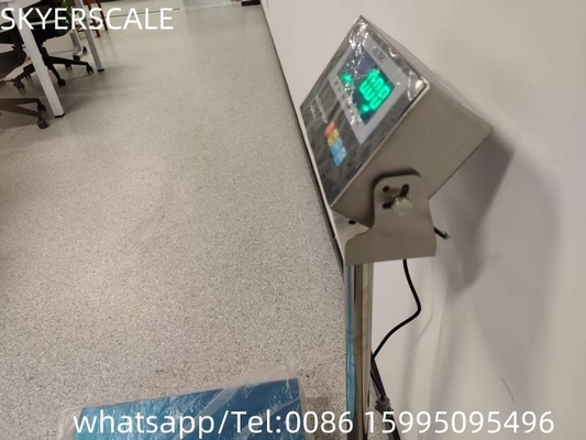 40x50cm 150kg Waga Platformy Ważającej Skala ze stali nierdzewnej Z Zielonymi LED Woda Wskaźnik