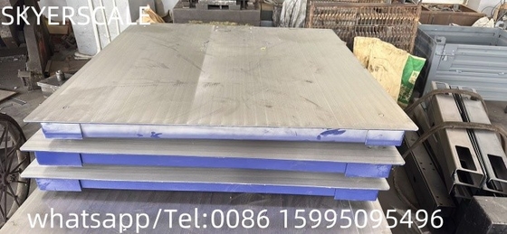 Dostosowalna skala podłogi ze stali węglowej 1,5x1,5m 5 ton z wsparciem OEM i ODM dla przemysłu