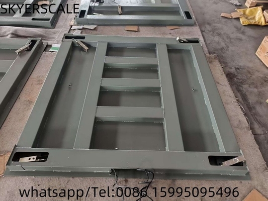 Waga podłogowa ciężka 1.2x1.5m Waga platformy Waga stalowa węglowa 3000kg