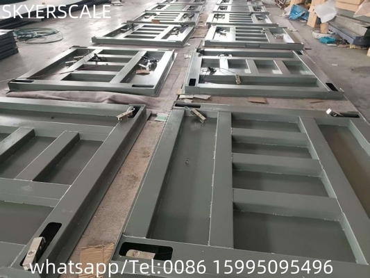 Waga podłogowa ciężka 1.2x1.5m Waga platformy Waga stalowa węglowa 3000kg