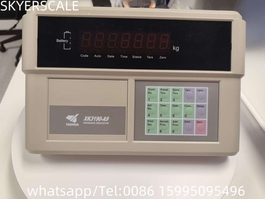 Elektroniczny wskaźnik ważenia Xk3190 A9 Wskaźnik ważenia bez drukarki