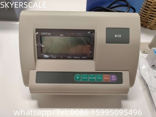 Yaohua XK3190 Serial Ekonomiczne wskaźnik skali ławki A12 wyświetlacz LCD 1g Dokładność Materiał plastikowy OEM