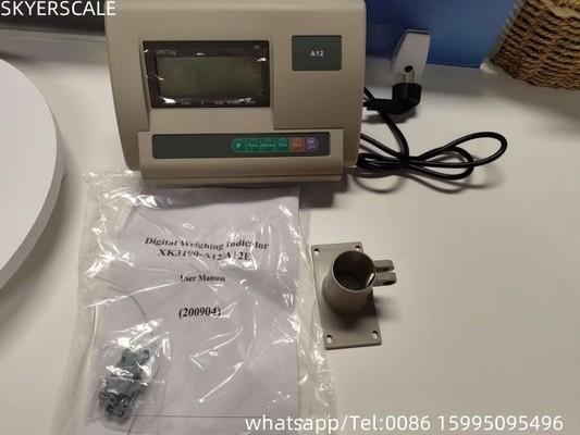 Yaohua XK3190 Serial Ekonomiczne wskaźnik skali ławki A12 wyświetlacz LCD 1g Dokładność Materiał plastikowy OEM