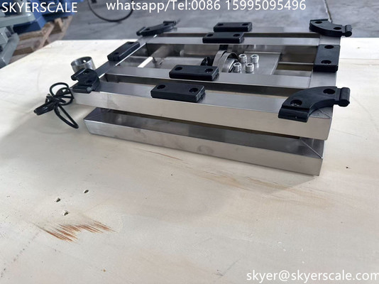 SKYERSCALE 30x40cm Skala platformy 60kg 304 Platformy ze stali nierdzewnej Skala stołu przemysłowego