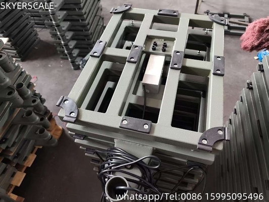 Przemysłowa cyfrowa waga 500x400 mm 300 kg Skala platformy Elektroniczna waga podłogowa Skala ławkowa
