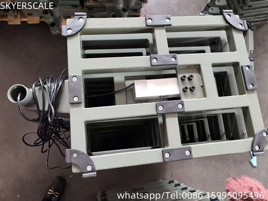 Przemysłowa cyfrowa waga 500x400 mm 300 kg Skala platformy Elektroniczna waga podłogowa Skala ławkowa