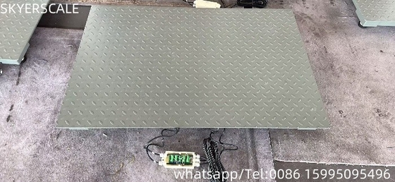 Wyroby z stali miękkiej 0,8mx1,2m Platforma 3tony Waga ciężka Waga podłogowa przemysłowa