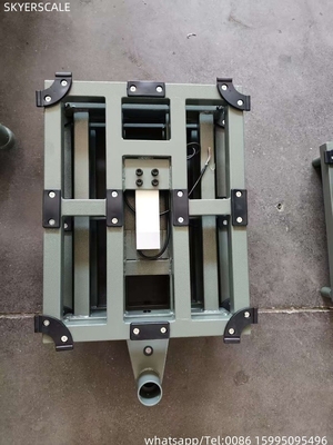 Elektroniczny 450 X 550 mm 300 kg Placówka kompaktowa ze stali miękkiej, ważąca duży wyświetlacz LED