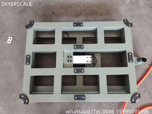 60x60cm 300kg Przenośna skala ławki Ważyć Waga platformy ze stali węglowej