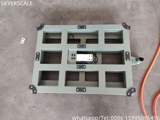 Cyfrowa stal węglowa 50x50xm 500kg Skala platformy Skala ławka z wskaźnikiem ważenia A12E