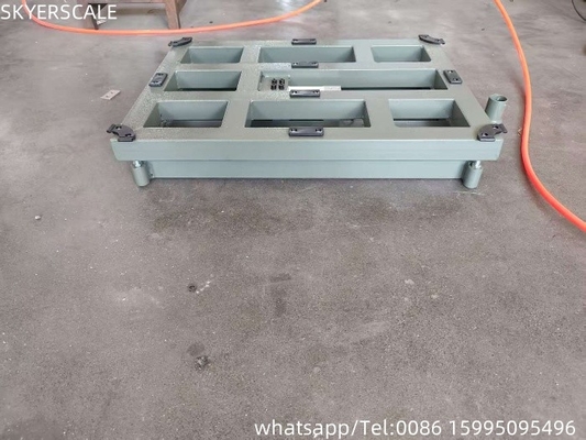 Cyfrowa stal węglowa 50x50xm 500kg Skala platformy Skala ławka z wskaźnikiem ważenia A12E
