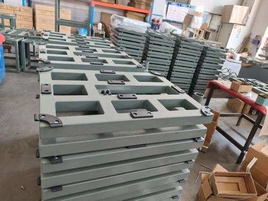 Cyfrowa stal węglowa 50x50xm 500kg Skala platformy Skala ławka z wskaźnikiem ważenia A12E