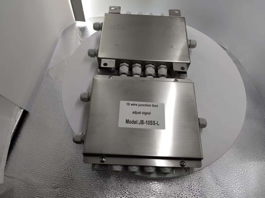 Wodoszczelność IP67 Stainless Steel Junction Box 10 Wire For Weighbridge