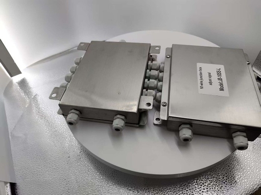 Wodoszczelność IP67 Stainless Steel Junction Box 10 Wire For Weighbridge