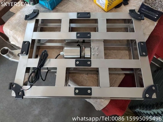 304 ze stali nierdzewnej 80x80cm Skala ławki Skala platformy ciężkiej 800kg