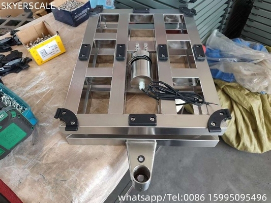 304 ze stali nierdzewnej 80x80cm Skala ławki Skala platformy ciężkiej 800kg