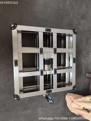 Skala stołu ze stali nierdzewnej 304 600x600mm 600kg Skala cyfrowej platformy elektronicznej